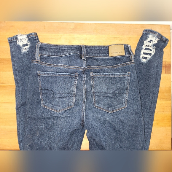 AE Dream High-Waisted Jegging, Size 2, Distressed - Picture 7 of 12